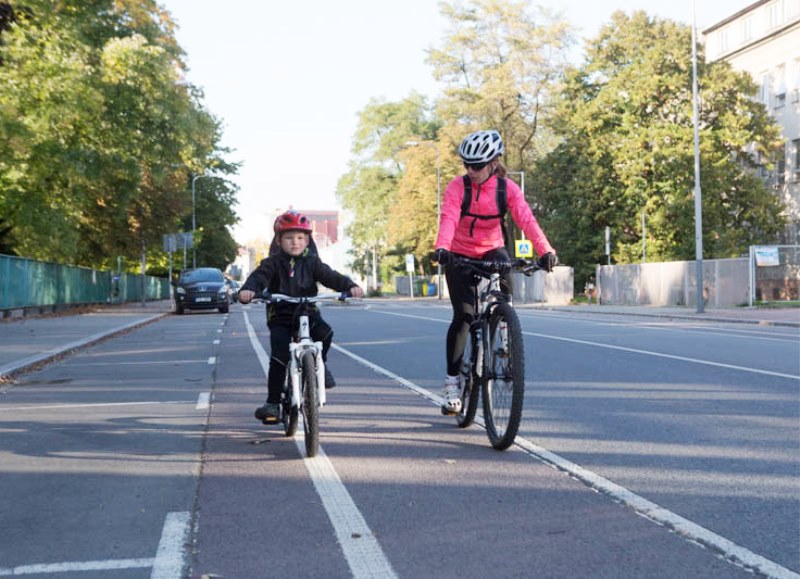 Smyslem soutěže je vyfotit cyklisty, jak dodržují předpsiy. Ilustrační snímek: Jiří Zerzoň